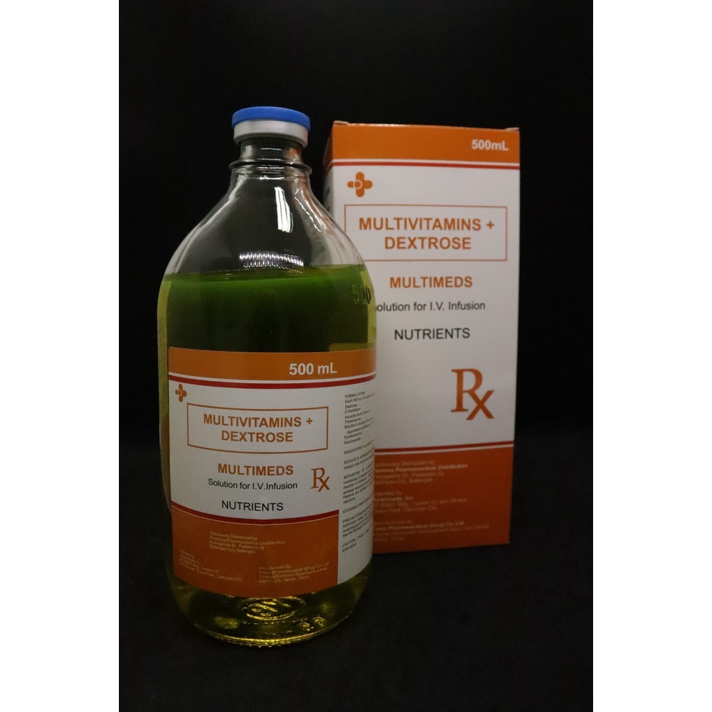 Multimeds (Multivitamins + Dextrose) 500 ml Shopee Philippines