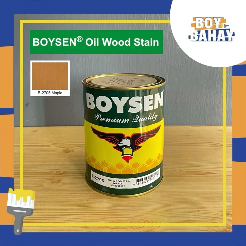 Boysen Oil Wood Stain Maple B2705 Liter Size | Shopee Philippines