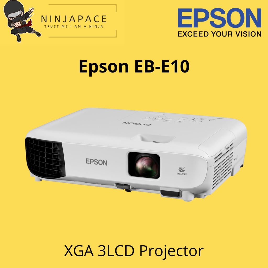 Epson EBE10 XGA 3LCD Projector EBE10 EB E10 OXon Shopee Philippines