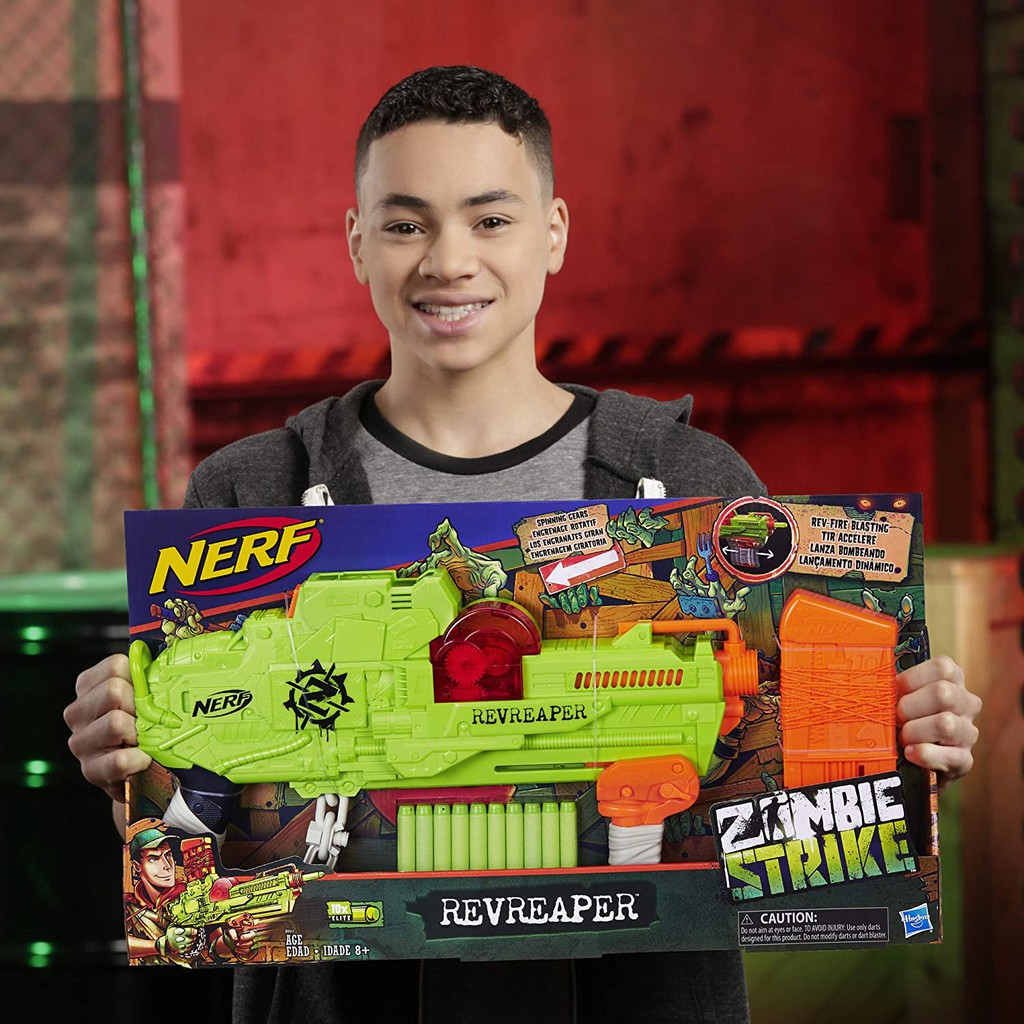 nerf zombie strike revreaper blaster