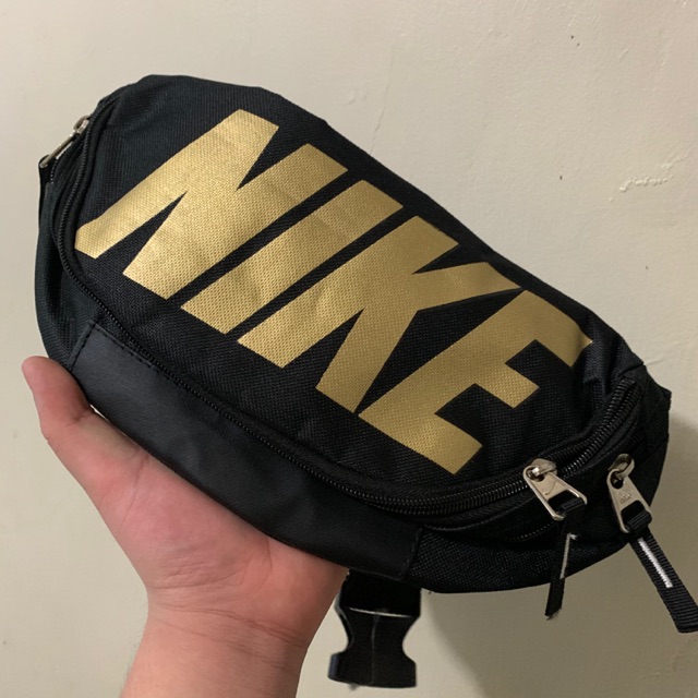 Nike Gold Fanny Pack Belt Bag Pouch Phone Bag Waist Bag | Shopee Philippines