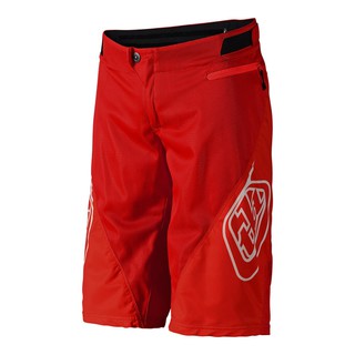 red bike shorts