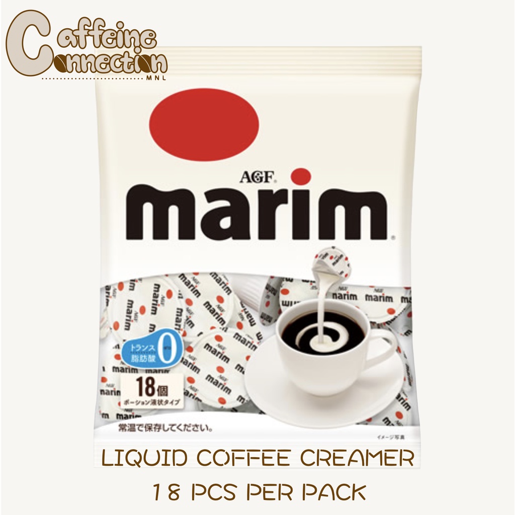 AGF Japan Marim Liquid Coffee Creamer (18pcs/pack) Shopee Philippines