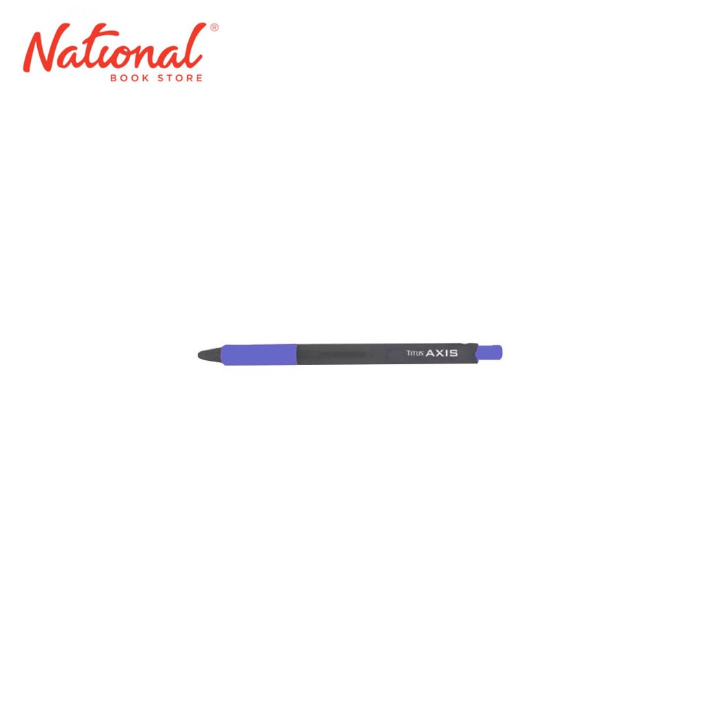 Titus Axis Office Ballpoint Pen 0.7Mm Retractable, 04015874 Violet ...