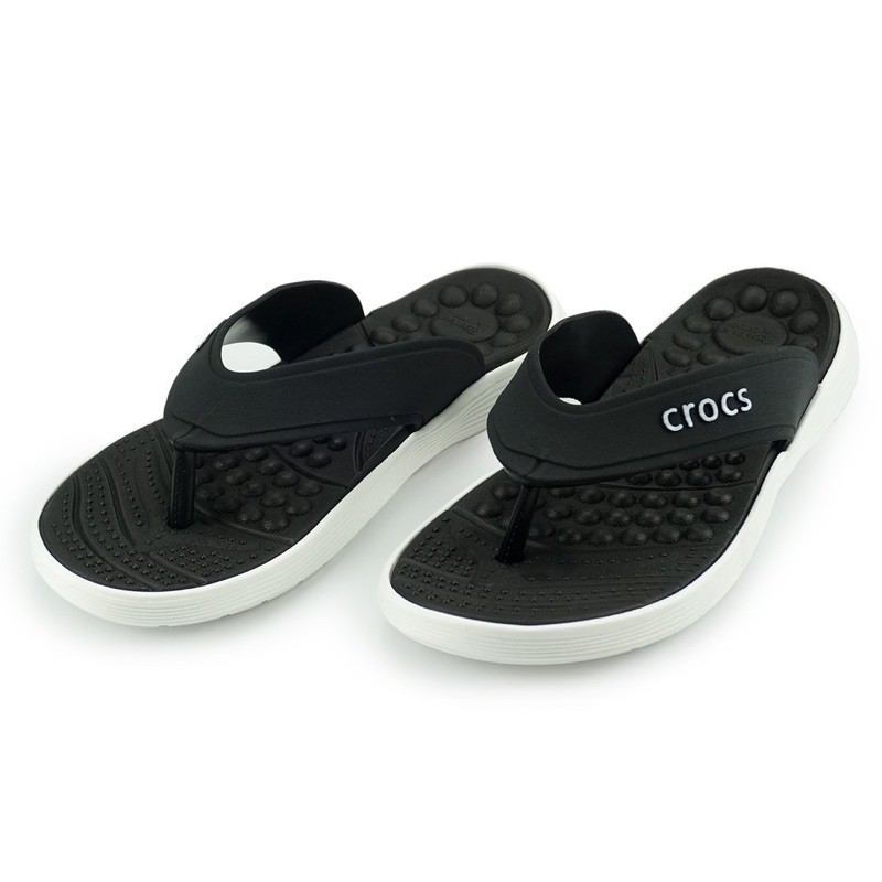crocs Reviva Massage unisex Flipflops slipper (SIZE4045) Shopee