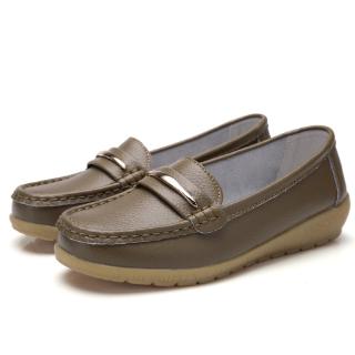 real leather moccasins