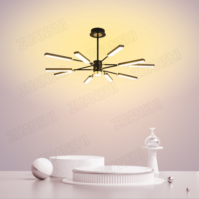 Modern Led Chandelier Ceiling Light Living Room Bedroom Simple