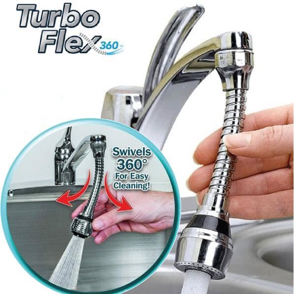 Gv Turbo 360 Flex Sink Faucet Sprayer Double Swivel Sprayer
