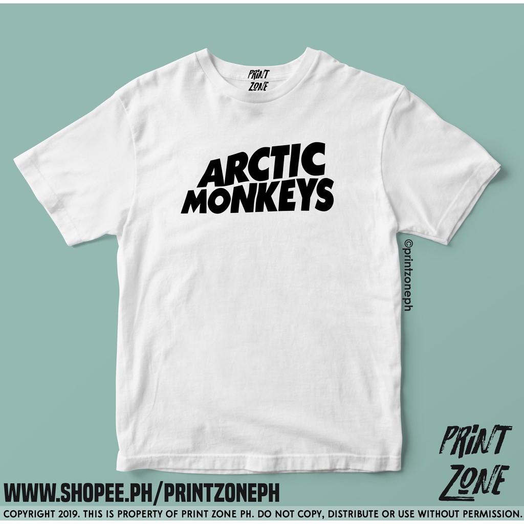 arctic monkeys band tee