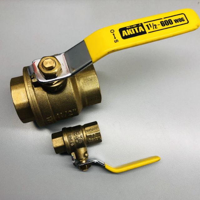 MH Akita Brass Ball Valve 600 WOG | Shopee Philippines