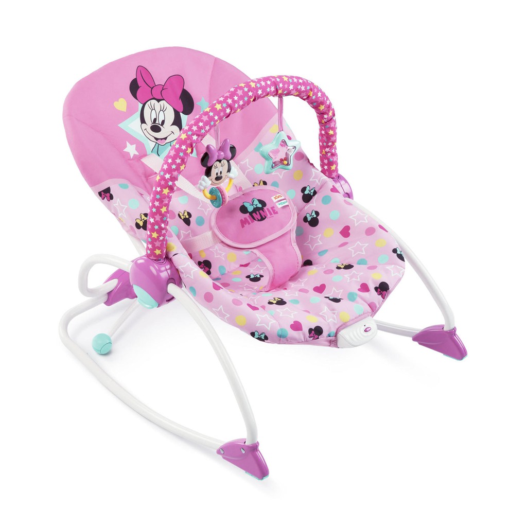 bright starts minnie mouse rocker