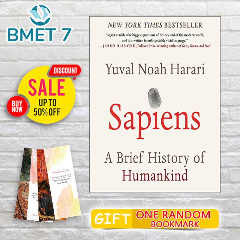 Life Book Sapiens: A Brief History Of Humankind By Yuval Noah Harari ...