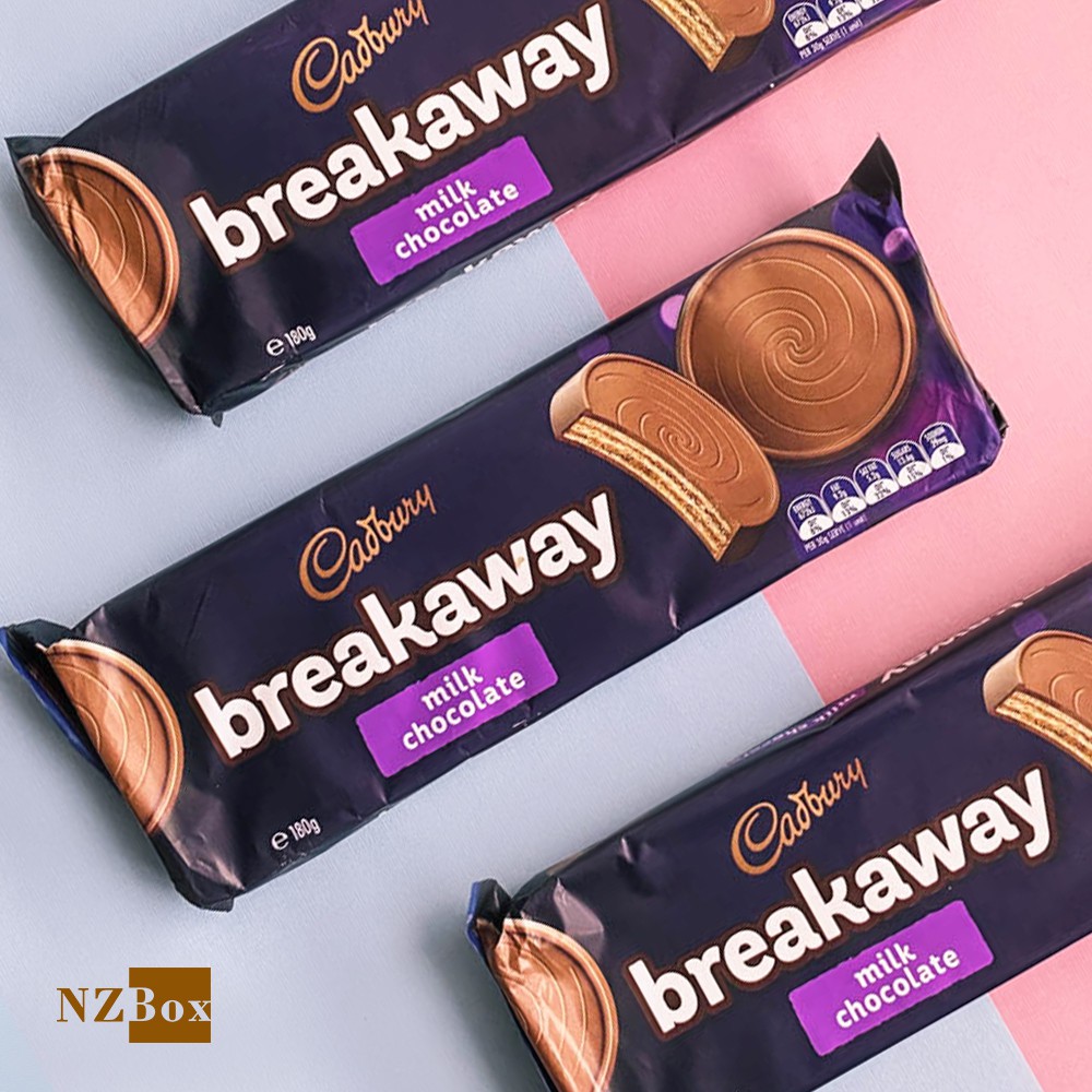 Cadbury Breakaway Milk Chocolate Biscuits 180g | Ubicaciondepersonas ...