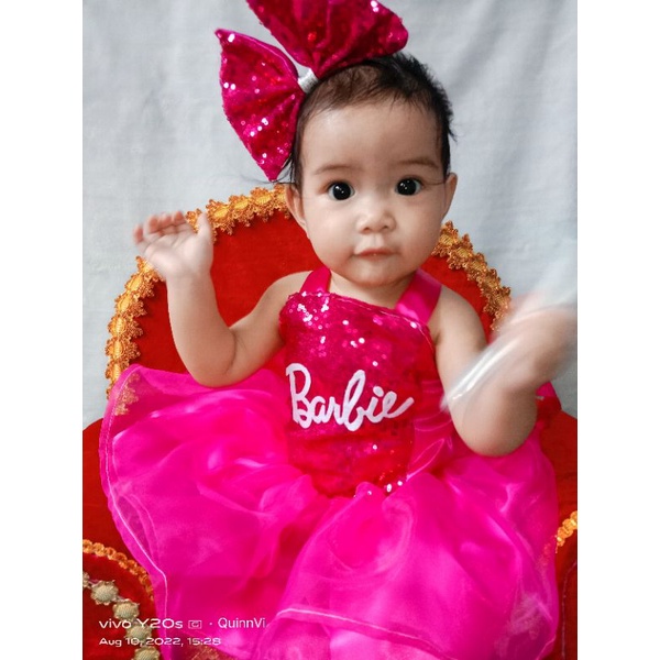 barbie baby costume , barbie dress barbie costume Shopee Philippines