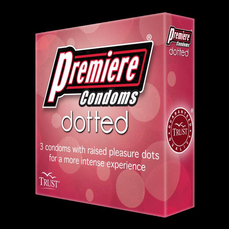 Premiere Condom Dotted 3pcs Per Pack Discreet Packaging Shopee Philippines 