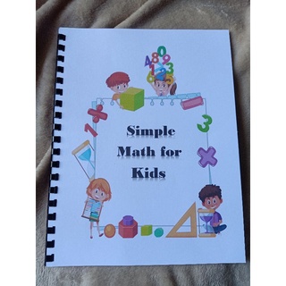 SIMPLE MATH FOR KIDS. 62 PAGES