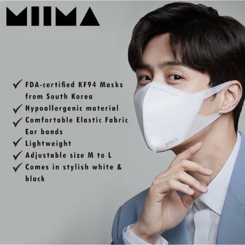 kn95 facemask Kim Seon Ho Miima Kf94 Korea Large and Medium Size kf94