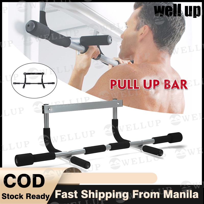 MultiFunctional Iron Gym Total Upper Body Workout Bar Portable Indoor