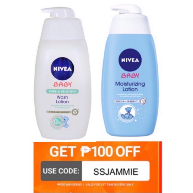 nivea baby moisturizing lotion