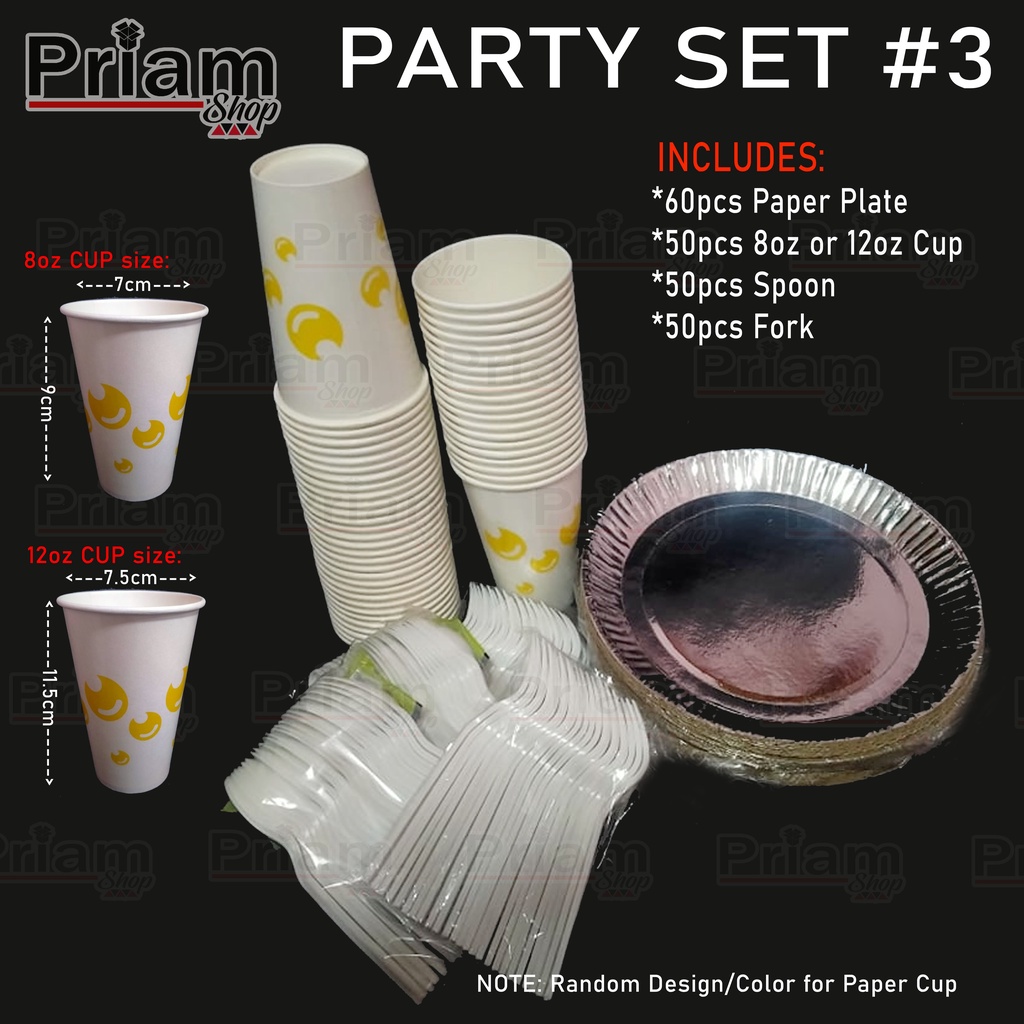 Paper Cups And Plates