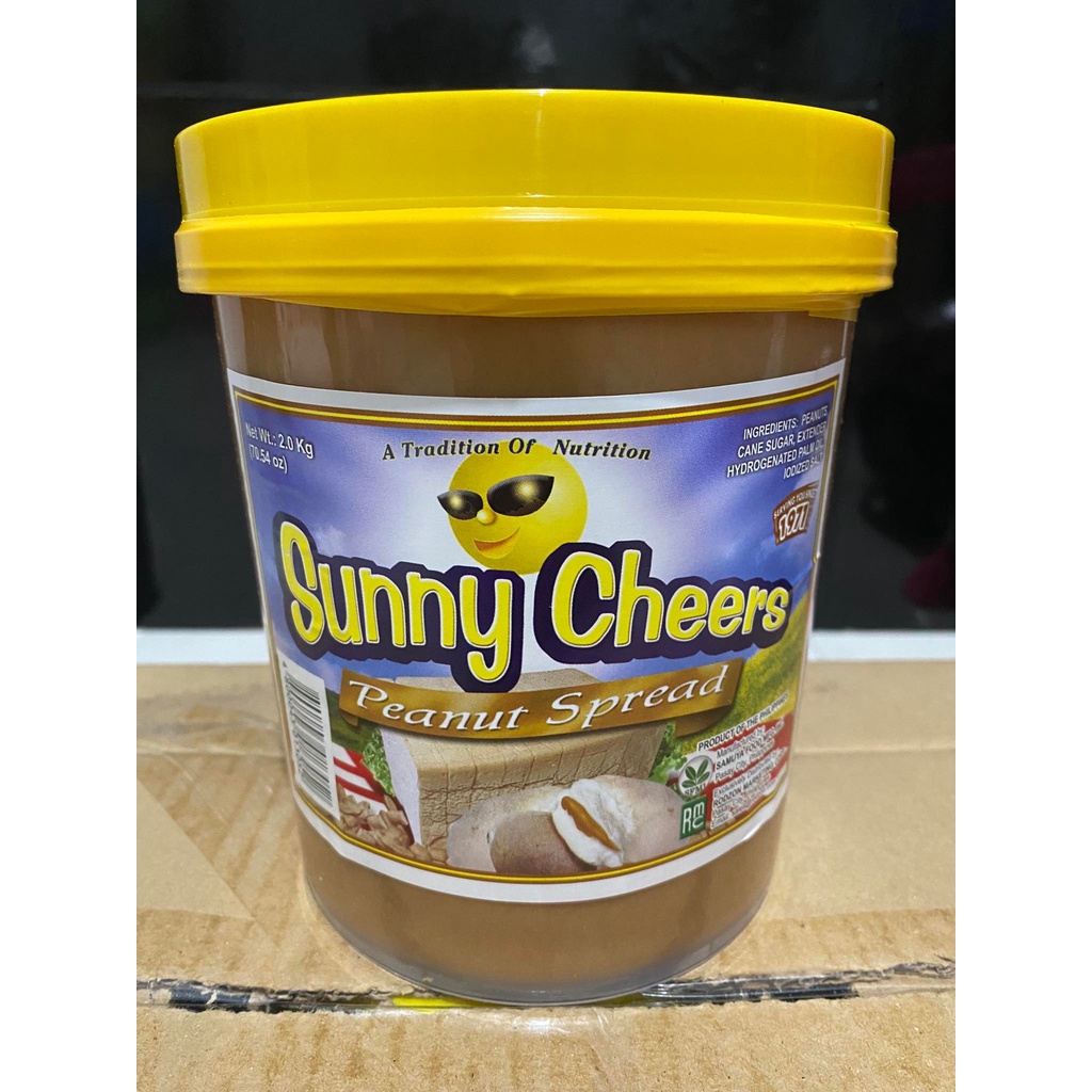 Sunny Cheers Peanut Butter(2KG) Shopee Philippines