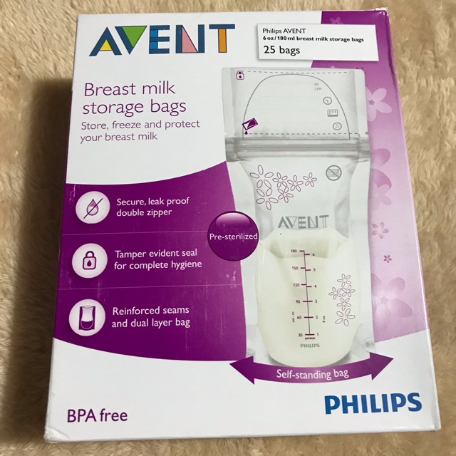 avent storage bags