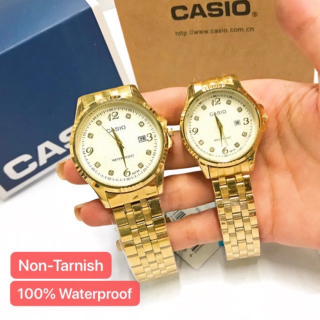 casio watch couple price