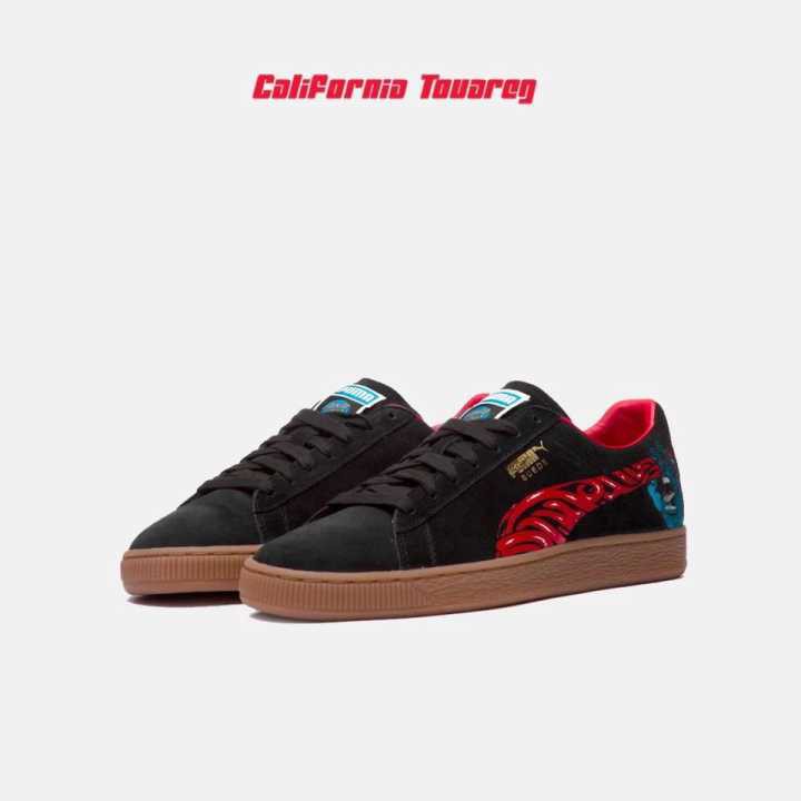 puma suede for skateboarding