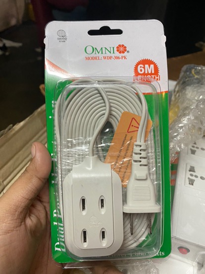 Omni Extension Cord Set With Individual Switches 4 5 6 Gang Wed 340 Wed 350 Wed 360 Shopee Philippines