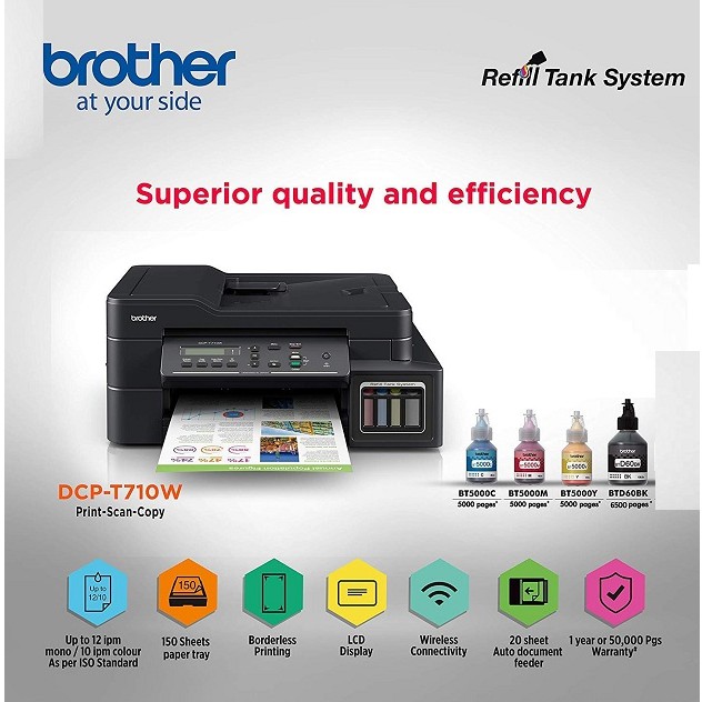 printer brother t710