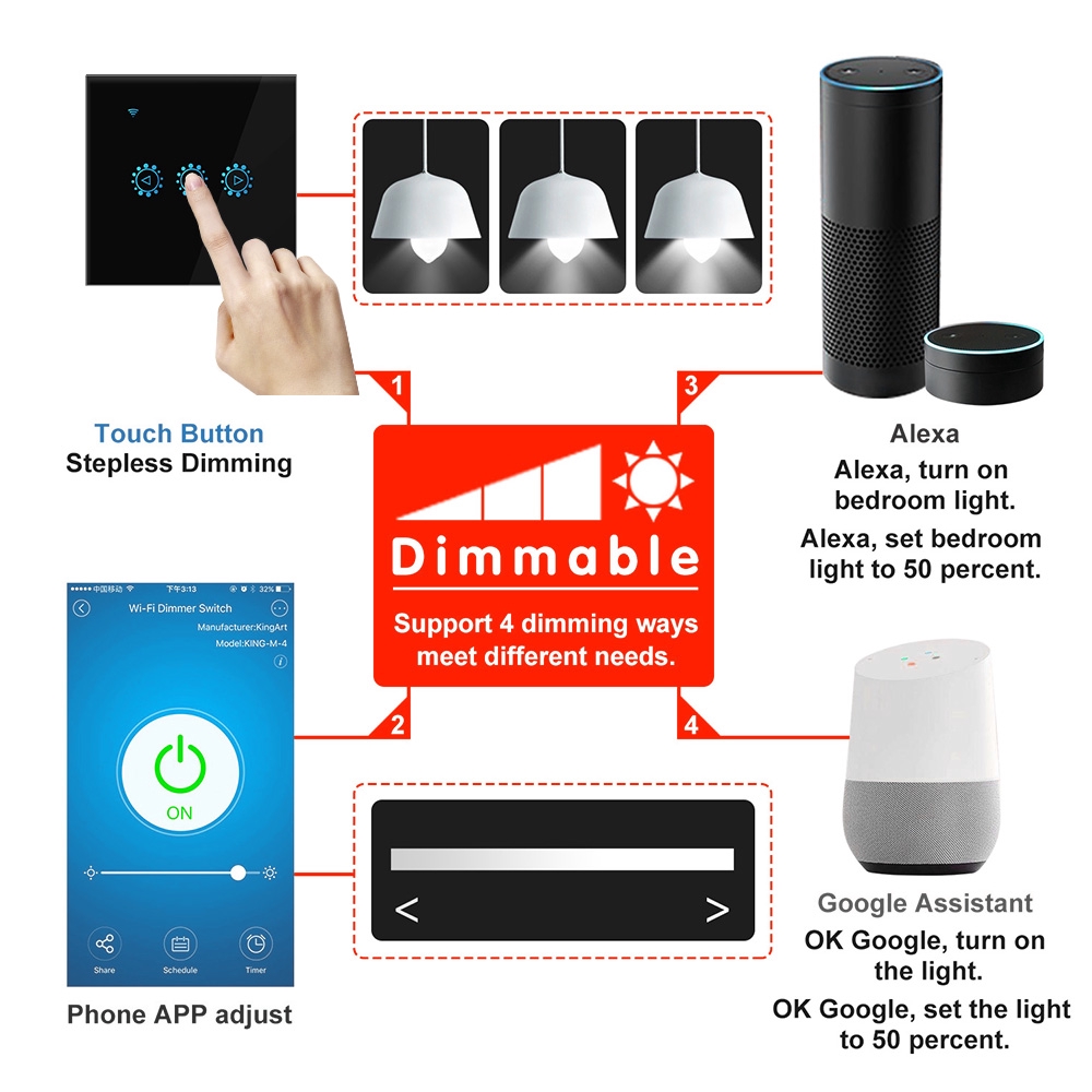 ok google light switch