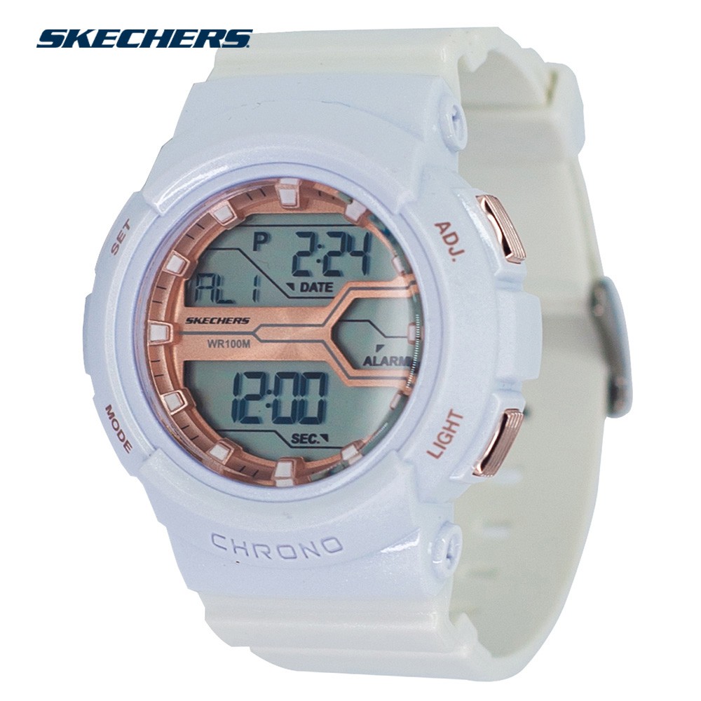 how to set time on skechers watch