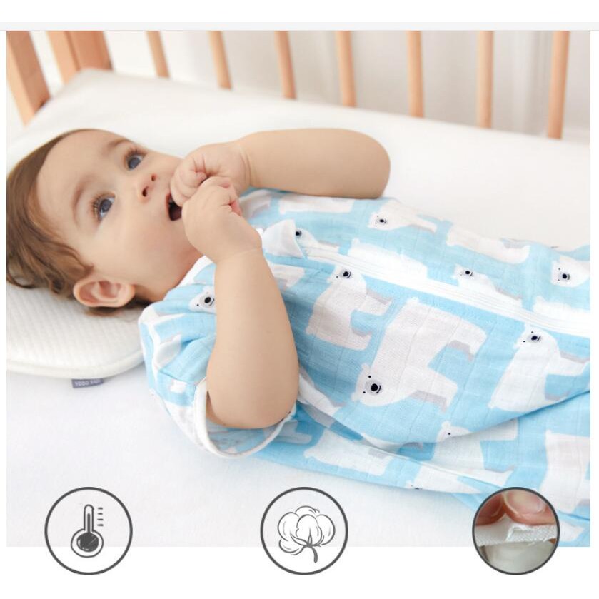 baby sleeping bag with split legs
