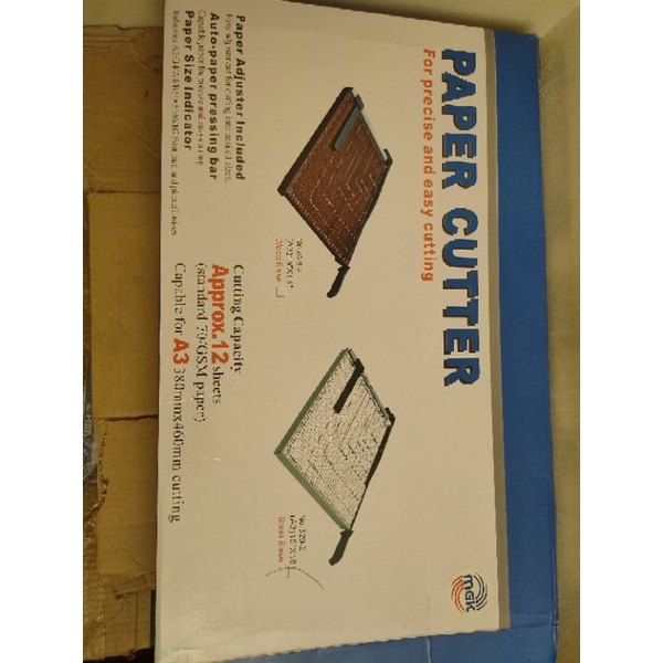 TM / MGK Paper Cutter Metal big size 15" * 18" inch Shopee Philippines