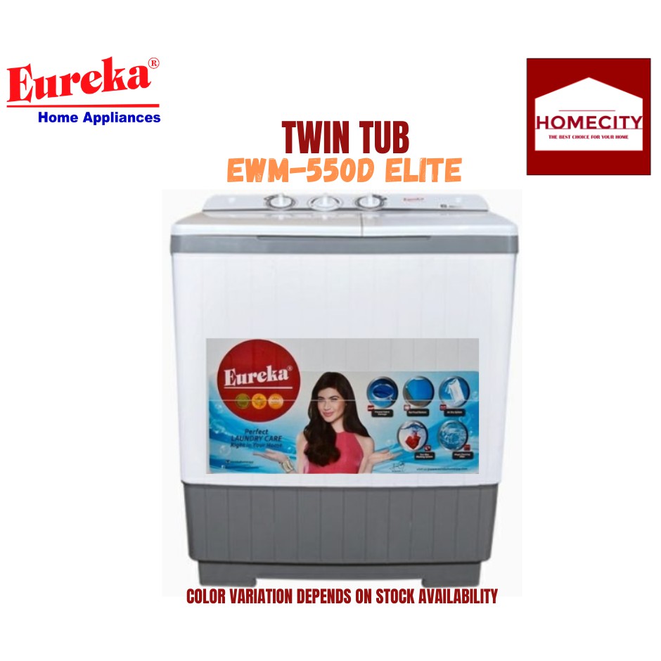 EUREKA DOUBLE WASHING MACHINE EWM550D ELITE Shopee Philippines