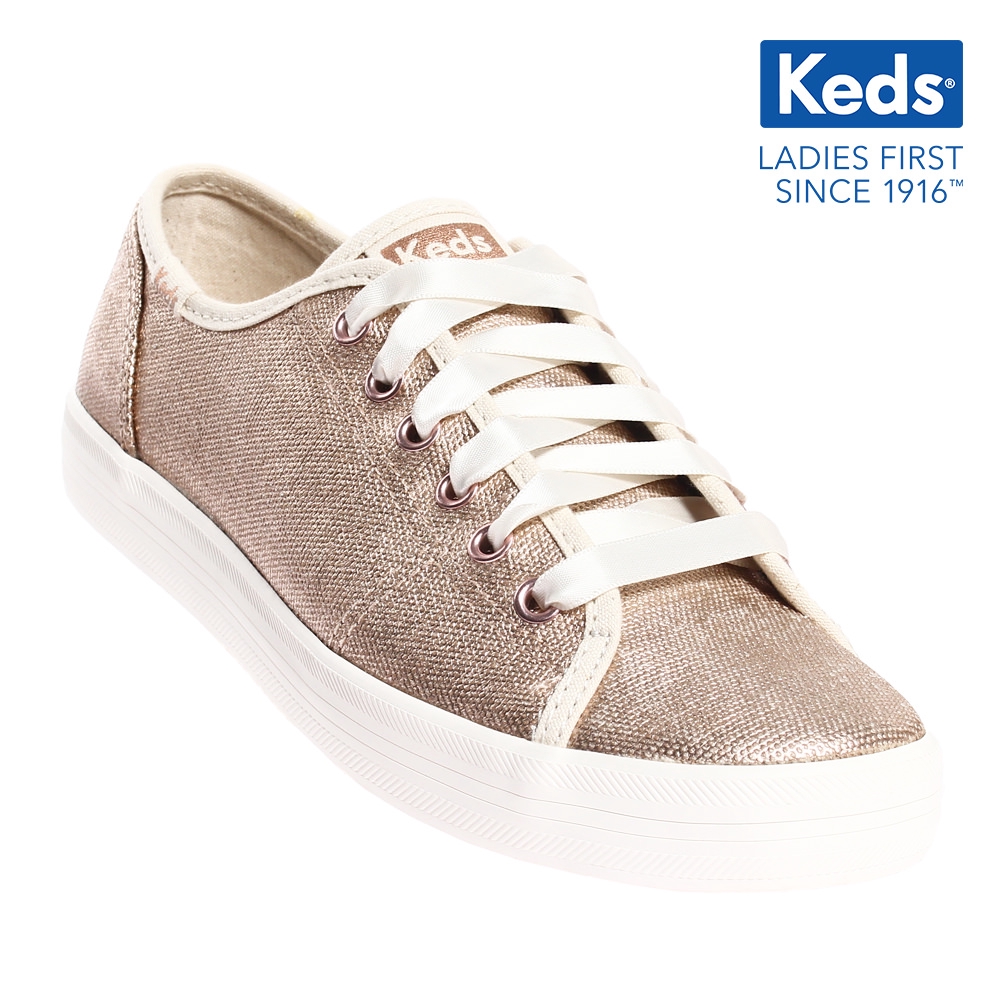 keds kickstart matte brushed metallic