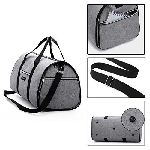 duffle bag with garment bag