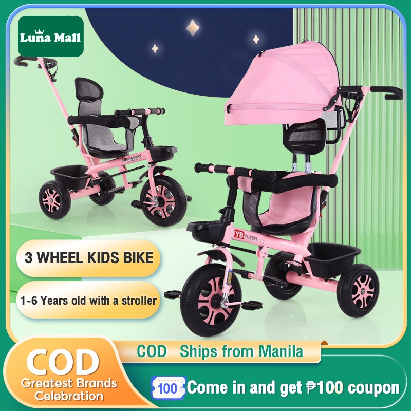 bike-for-kids-baby-stroller-bike-baby-3-wheels-trolley-with-front-back