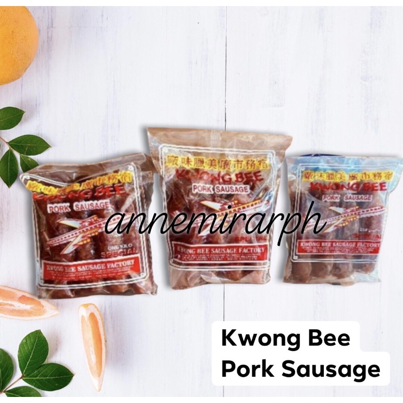 Kwong Bee Dry Pork Sausage 250g, 500g and 1000g Shopee Philippines