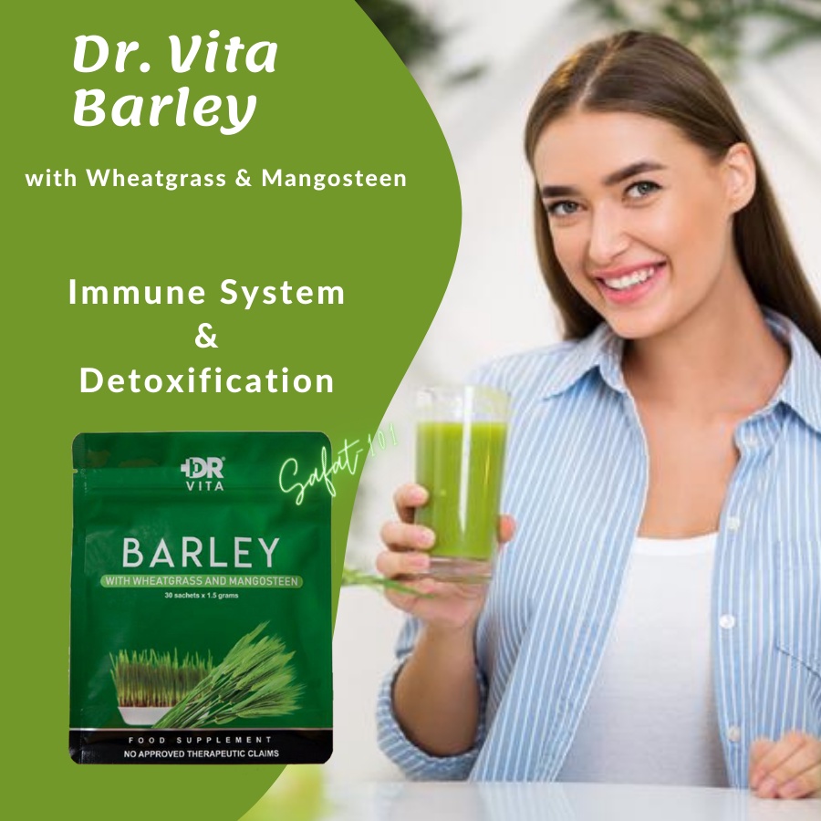 Dr. Vita Barley w/ Wheatgrass and Mangosteen 100% Original FDA approved ...