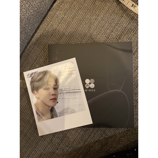 BTS WINGS Album N & G w/ Jimin Polaroid Shopee Philippines