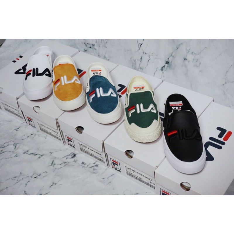 fila classic kicks b mule