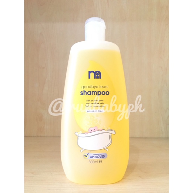 mothercare shampoo