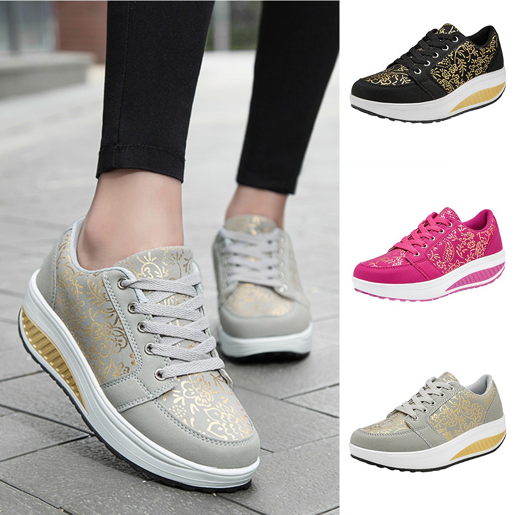 casual platform sneakers