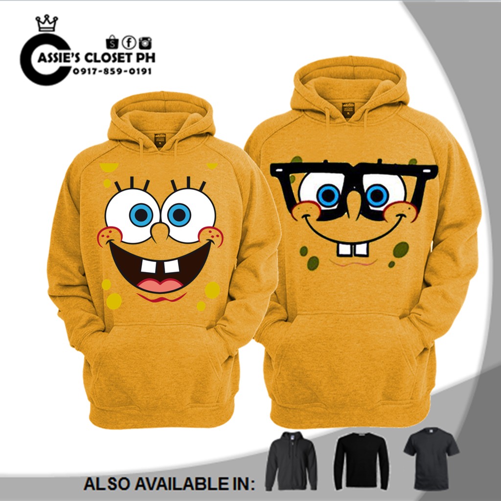 spongebob hoodie jacket