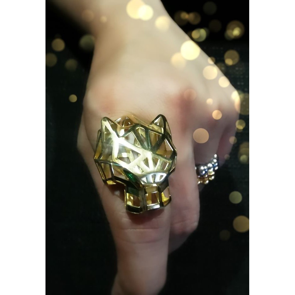 cartier gold panther ring price