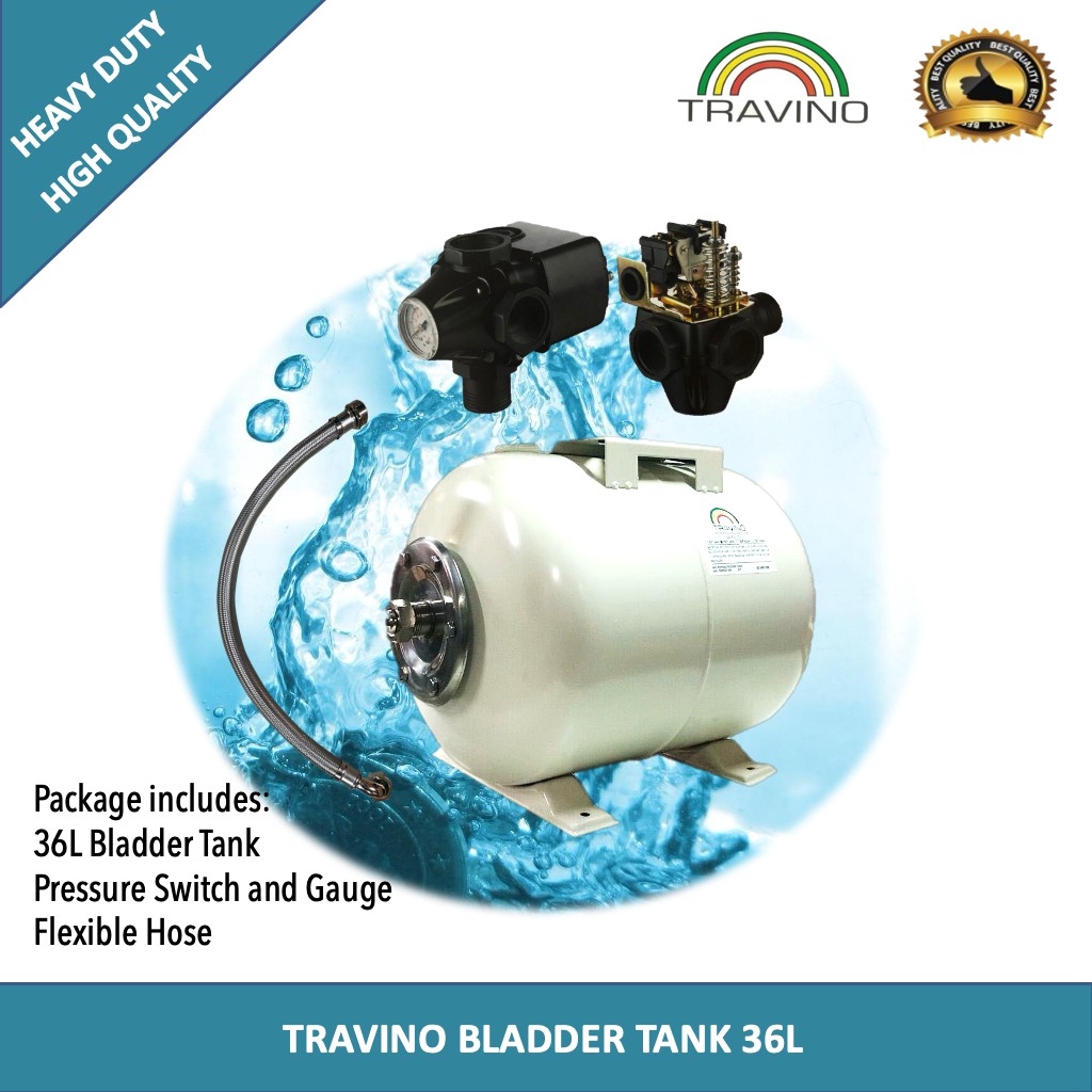 travino bladder tank