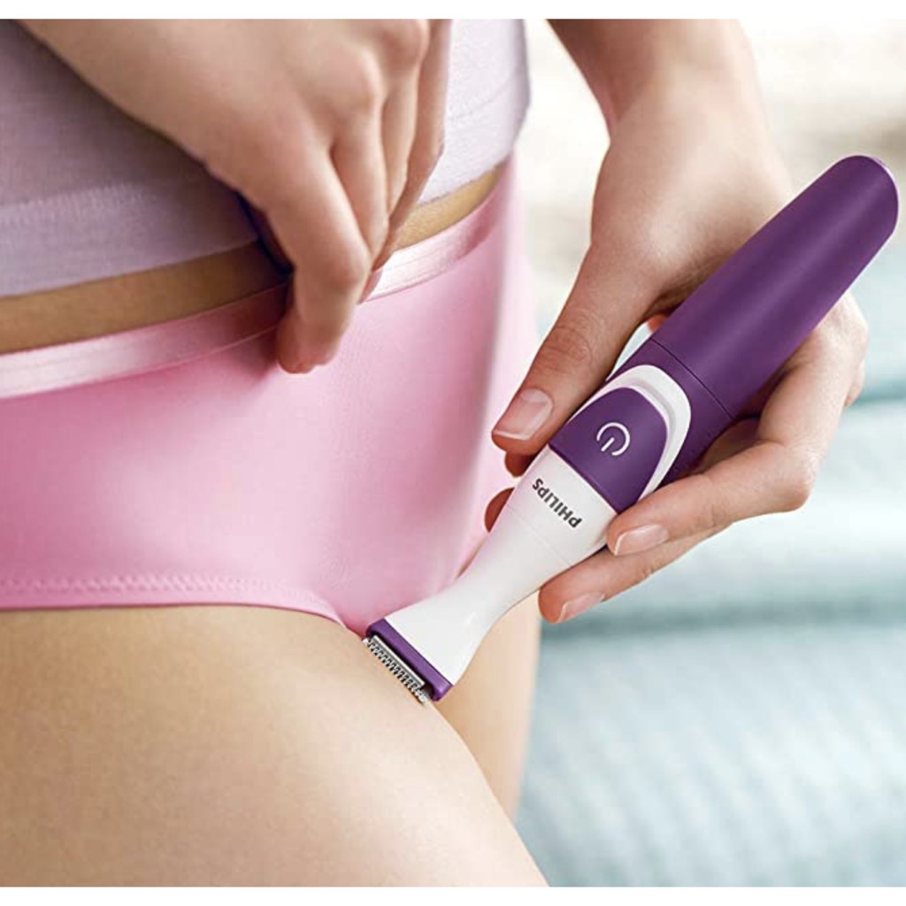 philips bikinigenie cordless bikini trimmer for