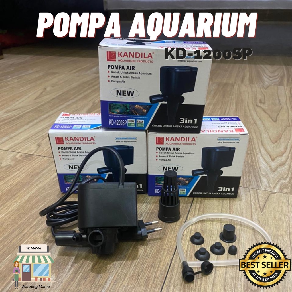 Kandila aquarium Water Pump KD-1200SP aquascape Submersible Water Pump ...
