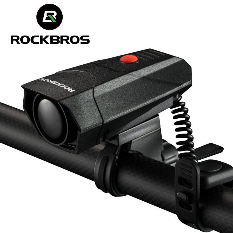 Rockbros Bicycle Bell 110 Db Electricity Horn 6 Modes Mtb Road Bike Cycling High Decibel Remote